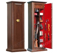 Универсальный сейф с отделкой натуральным деревом Armwood-44 EL Flock Plus.