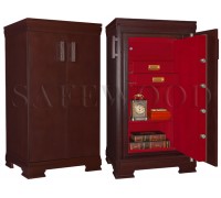 Элитный сейф в дереве Safewood 112EL Flock DS31 2Dr