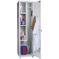 Медицинский шкаф для одежды МД 1 ШМ-SS (11-50)