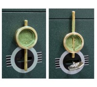 Опечатывающее устройство штоковое латунь