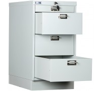 Многоящичный шкаф ПРАКТИК MDC-A3/650/4