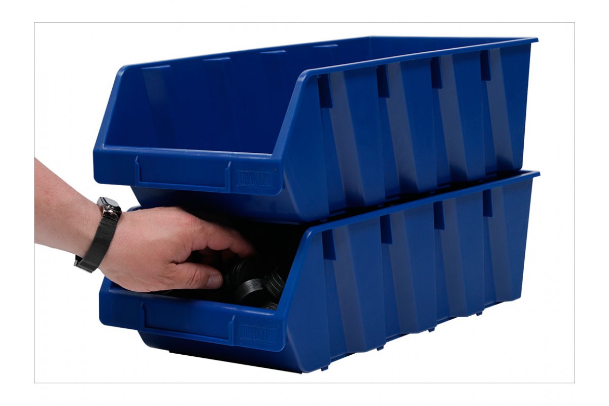 Ящик большой пластиковый 150х230х400 в инструментальный шкаф практик